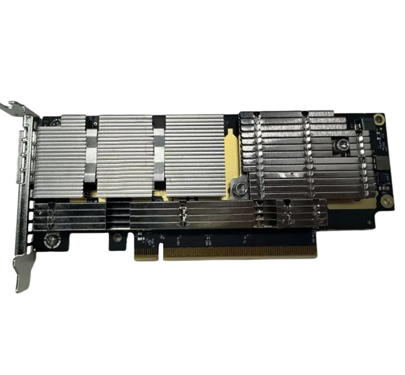 NVIDIA Mellanox MCX75310AAS-HEAT Network Adapter with PCIe Gen 4.0/5.0 Single OSFP Infiniband and Ethernet and Secure Boot Enabled