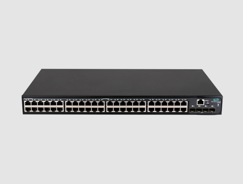 ARUBA JL824A 48-Port Gigabit Switch with 176 Gbps Switching Capacity and 131 Mpps Throughput