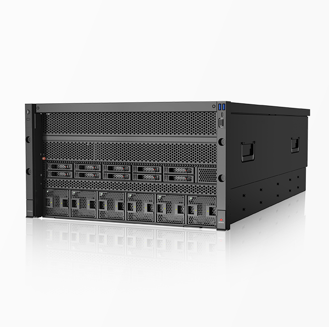 FusionServer G6550 V8 6U AI Server with 5th Gen AMD EPYC™ 9005 Series Processors and 10 Dual-Width GPU Accelerator Cards