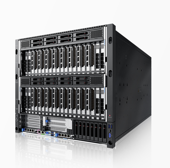 FusionServer G8550 V8 AI Server with 5th Gen AMD EPYC™ 9005 Series Processors and 16 Dual-Width GPUs in 10U Form Factor