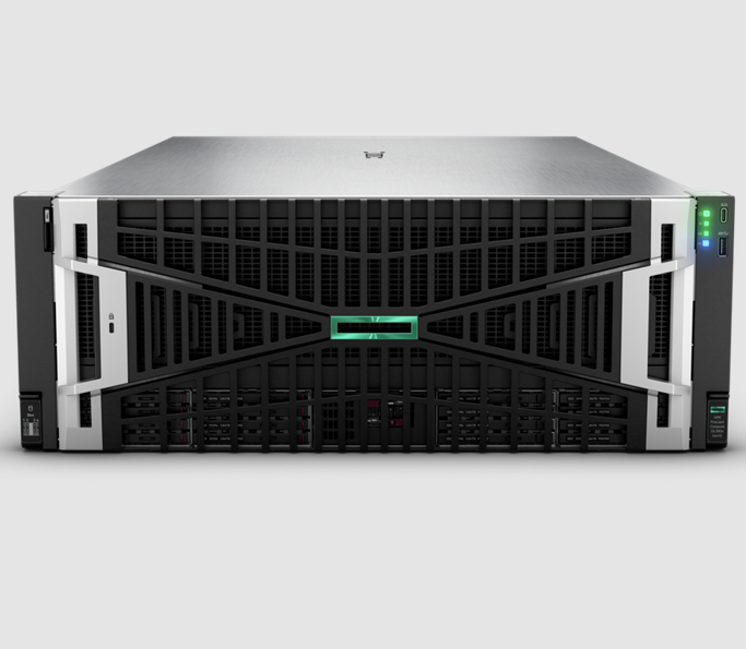 HPE ProLiant DL380a Gen12 4U 2P Rack Server with 144 Cores and 8 Double-Wide GPUs for AI Inference