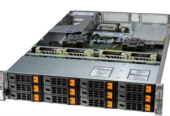 2U ESATA Hyper SuperServer SYS-620H-TN12R 12x NVMe/SATA/SAS 2x M.2