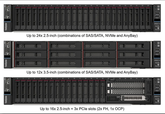 Lenovo Rack Storage Server Thinksystem Sr650 V3 2u