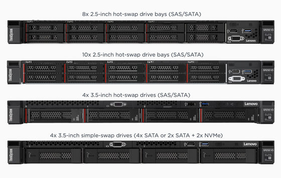 Lenovo 1U Rack Storage Server Thinksystem SR250 V3