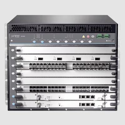 Juniper MX480 Universal Routing Platform With a system capacity of 7.5 Tbps