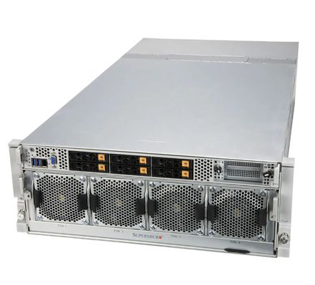Supermicro SYS-420GP-TNAR+ 4U Rackmount GPU Server with 8 Onboard GPUs 32 DIMM Slots and 10 PCIe 4.0 x16 LP Slots