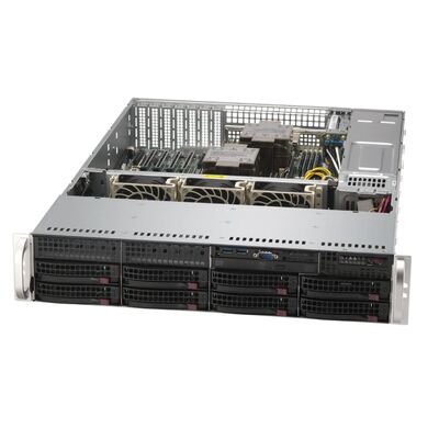 Supermicro Hyper SuperServer SYS-622B-TRT 2U Rackmount Server with Intel® Xeon® 6700/6500 Series Processors 16 DIMM Slots and 2 PCIe 5.0 x8 LP Slots