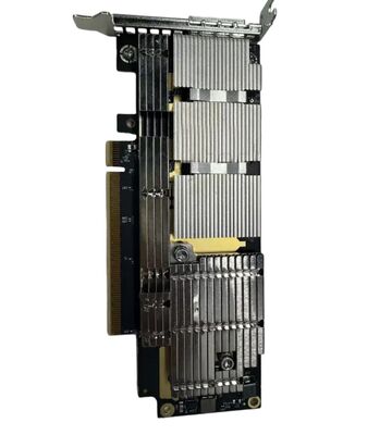 NVIDIA Mellanox MCX75310AAS-HEAT Network Adapter with PCIe Gen 4.0/5.0 Single OSFP Infiniband and Ethernet and Secure Boot Enabled