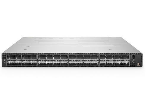 NVIDIA MQM9790-NS2F 64-ports 400Gb/s 32 OSFP ports unmanaged P2C airflow (forward)